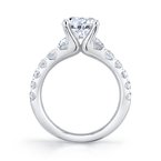Sylvie Wide Band Engagement Ring - Andrea S1862