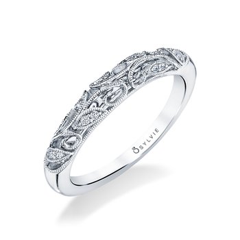 Vintage Wedding Band - Roial BS1392
