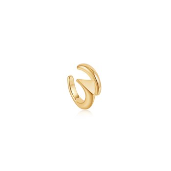 Gold Spike Wrap Ear Cuff E051-01G