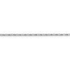 Leslie's 14K White Gold 1.6mm D/C Long Link Franco Chain 7223