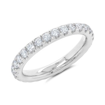 1.18Ct 14K W/G Diamond Eternity Band Sz 6.5 SC22004431EZ