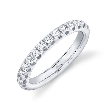 1.18Ct 14K W/G Diamond Eternity Band Sz 6.5 SC22004431EZ