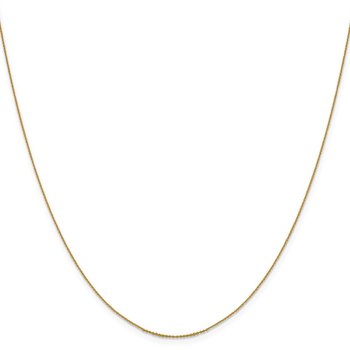 14K .85 mm D/C Cable Chain 1251