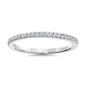 Straight Diamond Wedding Band R1120BW-SR
