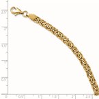 Leslie's 14K Polished Byzantine Bracelet 3998-7
