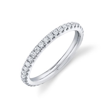0.51Ct 14K W/G Diamond Eternity Band Sz 4.5 SC22004437EZ
