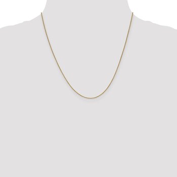 14K .8mm Spiga Chain Anklet 1909