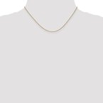 Leslie's 14K .8mm Spiga Chain Anklet 1909