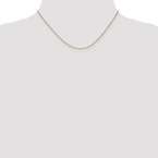 Leslie's 14K .8mm Spiga Chain Anklet 1909