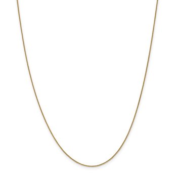 14K .8mm Spiga Chain Anklet 1909