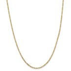 Leslie's 14K 2.25mm Flat Figaro Chain 1295