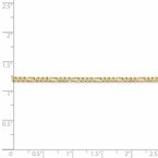Leslie's 14K 2.25mm Flat Figaro Chain 1295