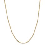 Leslie's 14K 2.25mm Flat Figaro Chain 1295