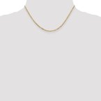 Leslie's 14K 2.25mm Flat Figaro Chain 1295