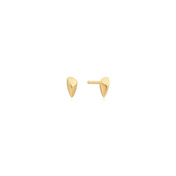 Gold Arrow Stud Earrings E049-03G