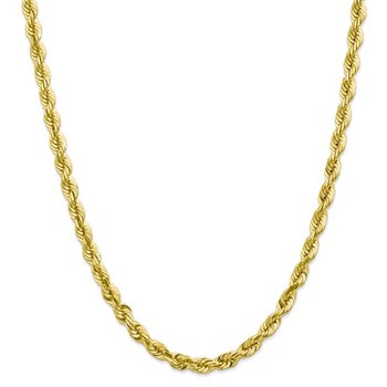 10K 5.5mm Diamond-Cut Rope Chain 8008