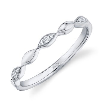 0.05Ct 14K W/G Diamond Lady'S Band SC22005616