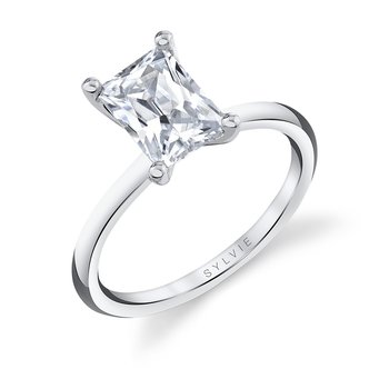 Round Cut Solitaire Engagement Ring - Amelia S1426