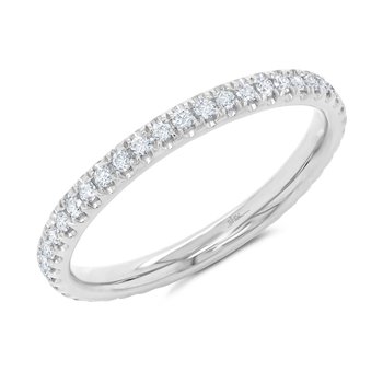 0.42Ct 14K W/G Diamond Eternity Lady'S Band Sz 8 SC22005278EZ