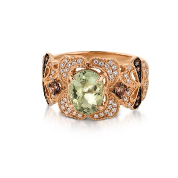  14K Strawberry Gold® Mint Julep Quartz™ 1 1/2 cts. Ring SVDL 30GM