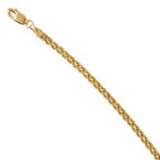 Leslie's 14K 3.0mm Wide Diamond-Cut Double Rope Chain 507