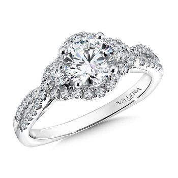 Diamond Engagement Ring R9617W