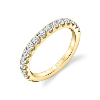 Shared Prong Diamond Wedding Band BS1862