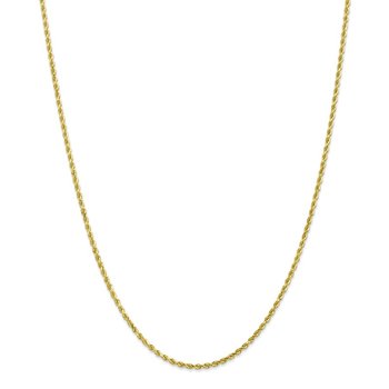 10K 2.25mm Diamond-Cut Rope Chain 8002