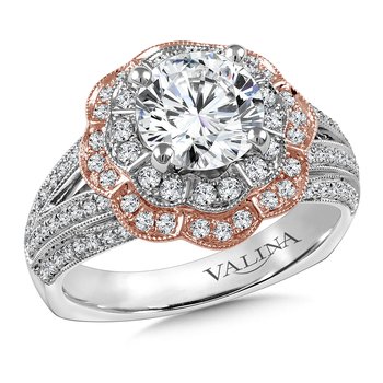 Halo Engagement Ring R9830WP