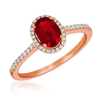  14K Strawberry Gold® Passion Ruby™ 3/4 cts. Ring TRGO 10