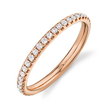 0.41Ct 14K R/G Diamond Eternity Lady'S Band Sz 7.5 SC22005280EZ