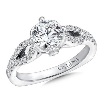 Diamond Engagement Ring R9666W