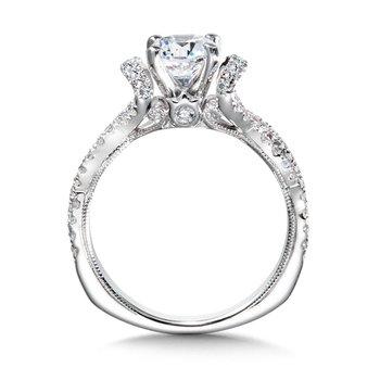 Diamond Engagement Ring Mounting R9992W