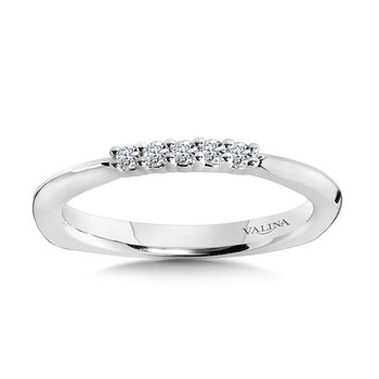 Five-Stone Diamond Wedding Band  R1090BW