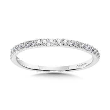 Straight Diamond Wedding Band R1152BW-SR