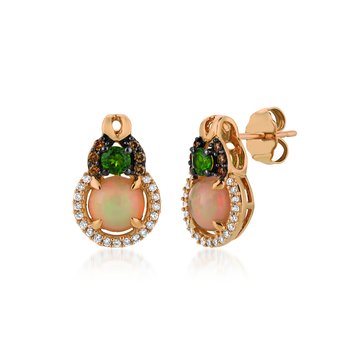  14K Strawberry Gold® Neopolitan Opal™ 7/8 cts. TQTI 6