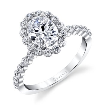 Cushion Cut Classic Engagement Ring - Athena S1P14