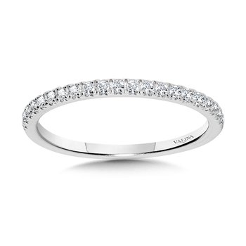 Straight Diamond Wedding Band R1139BW-SR