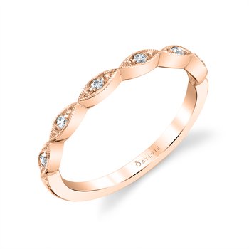 Vintage Inspired Wedding Band BS1925