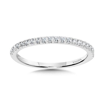 Straight Diamond Wedding Band R1148BW-SR