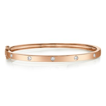 0.38Ct 14K R/G Diamond Bangle SC55004068Z