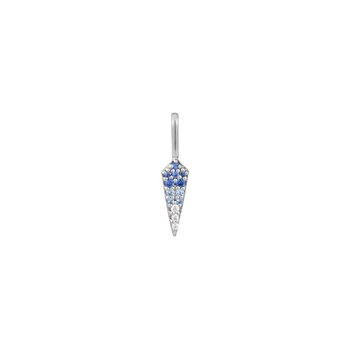 Silver Ombré Blue Charm NC048-29H