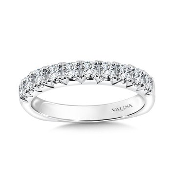 Straight Diamond Wedding Band R1088BW