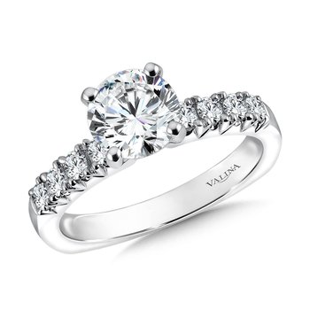 Five-Stone Straight Engagement Ring  R1087W
