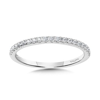 Straight Diamond Wedding Band R1147BW-SR