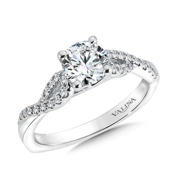 Diamond Engagement Ring R9558W