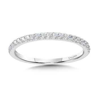 Straight Diamond Wedding Band R1144BW-SR