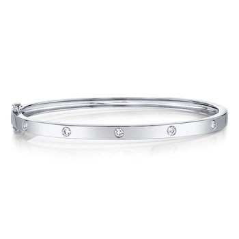 0.38Ct 14K W/G Diamond Bangle SC55004066Z