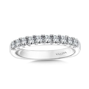 Straight Diamond Wedding Band R1087BW
