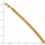 Leslie's 14K 4.5mm Wide Diamond-Cut Triple Rope Chain 508